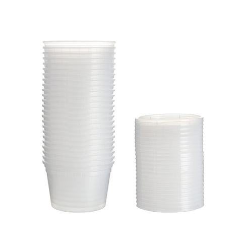 Envases FULING claros de 16oz para almacenar sobras.