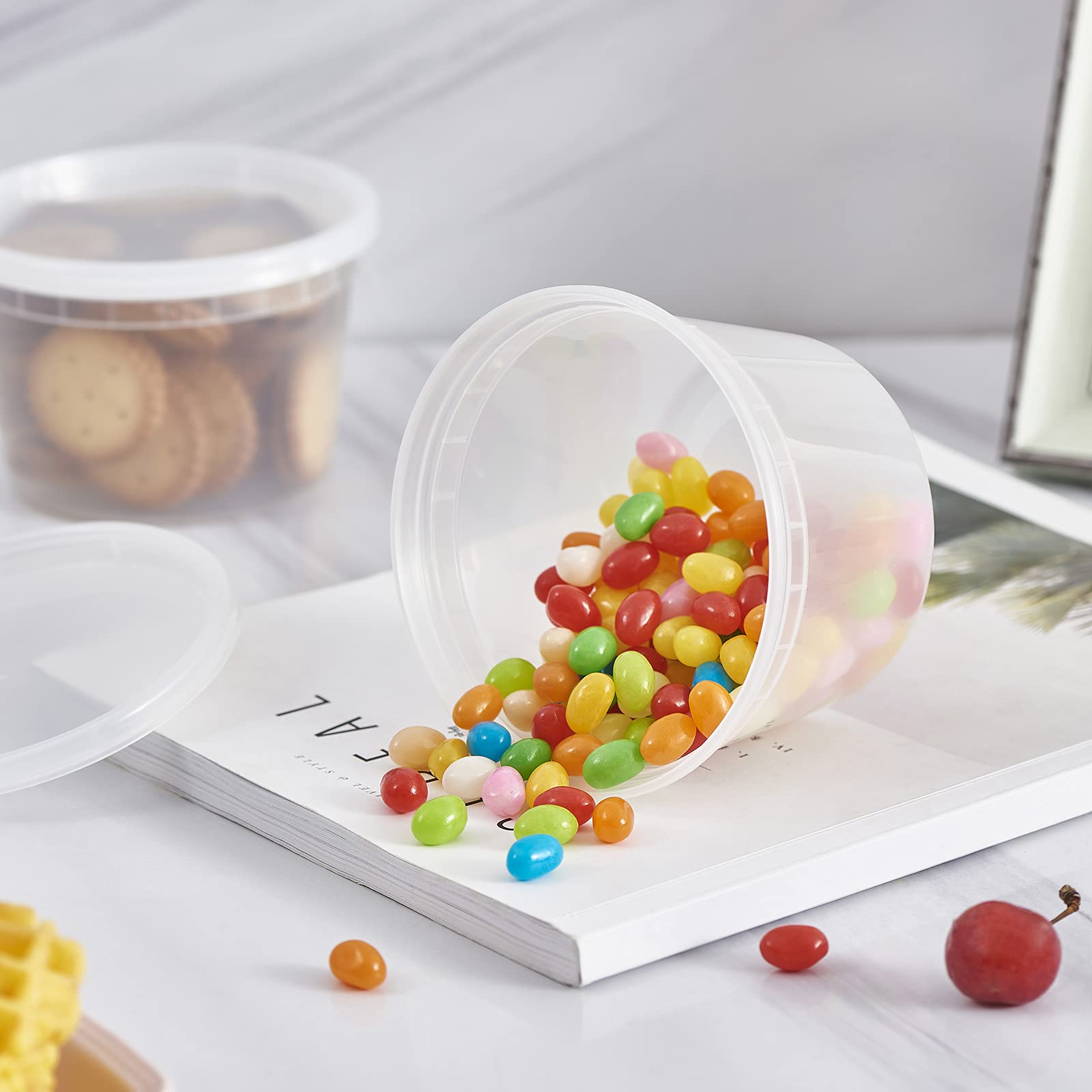 Envases FULING de 16oz para porciones y meriendas.