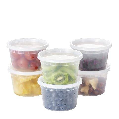 Envases FULING de 16oz con tapas herméticas para porciones seguras.