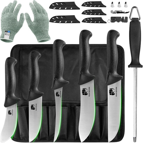 Fullhi estuche portátil para cuchillos, almacenamiento ordenado.