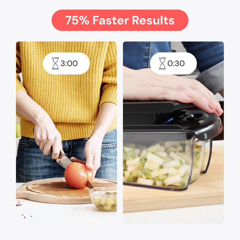 Fullstar Cortador con contenedor recogedor para una cocina limpia