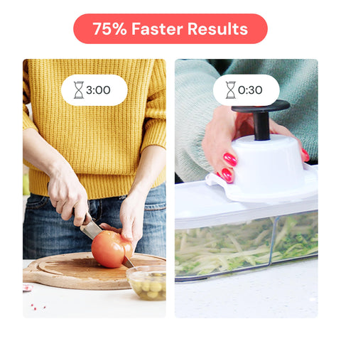 Fullstar cortador tomates y patatas: rebanadas perfectas para guisos.