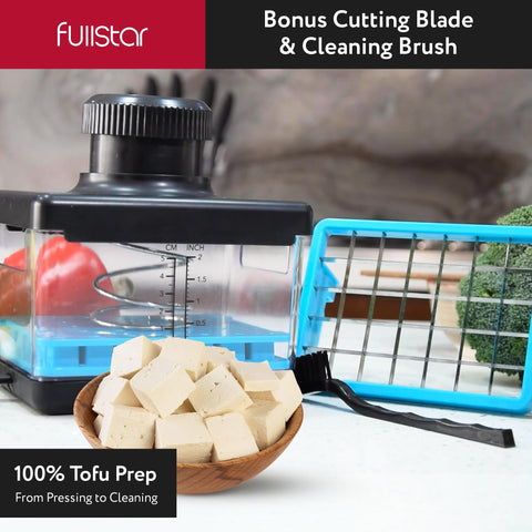 Fullstar diseño apto lavavajillas y BPA-free para limpieza fácil.