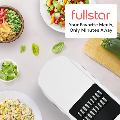 Fullstar mandolina segura para uso diario en la cocina.