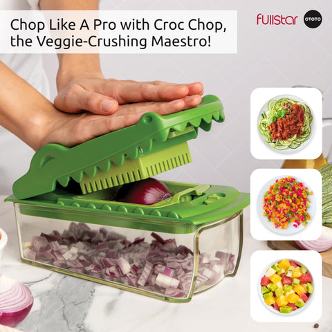Fullstar OTOTO Croc Chop, regalo práctico para cocineros y amantes de utensilios.