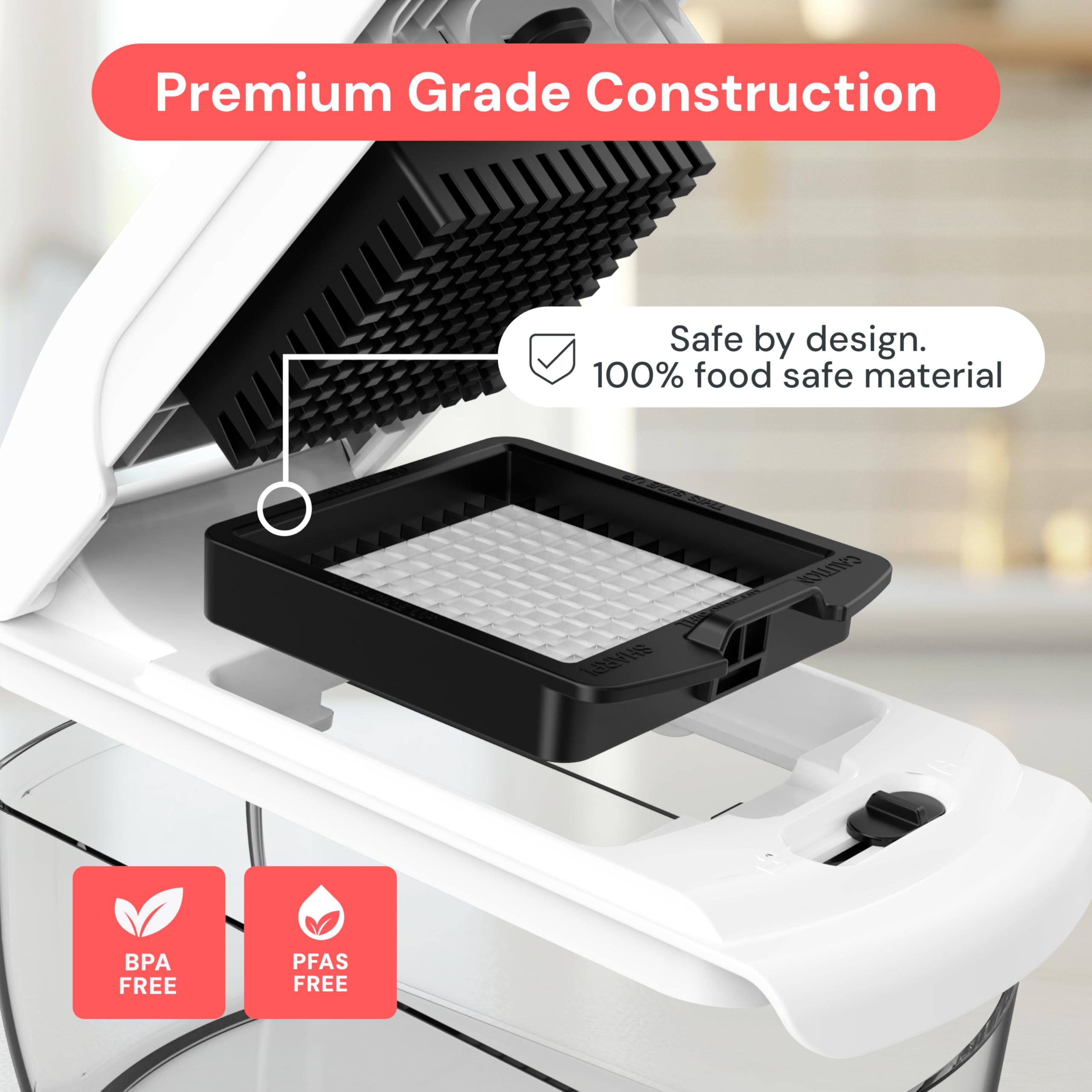 Fullstar Pro Chopper: apto para lavavajillas para facilitar la limpieza.