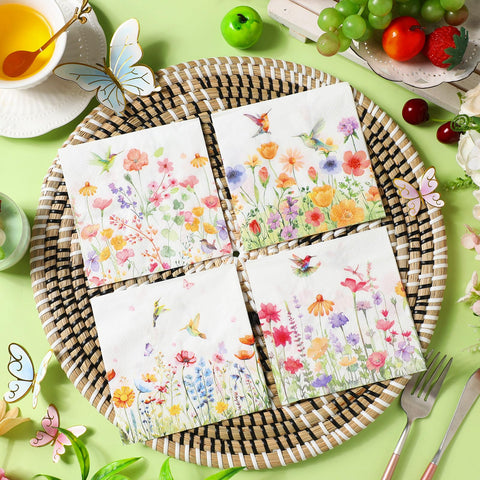 Fulmoon servilletas para banquetes y celebraciones de primavera practicas