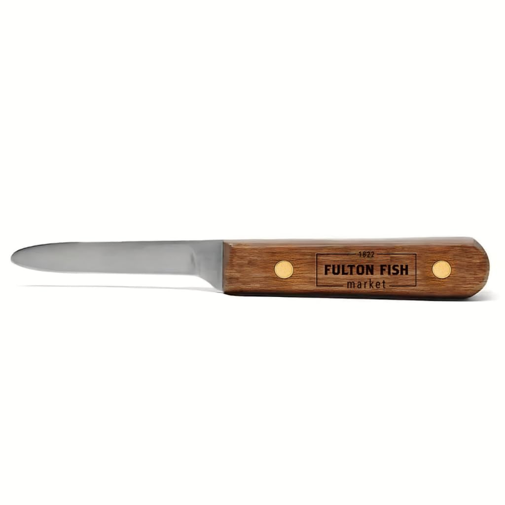 Cuchillo Fulton Fish Market para almejas con mango ergonómico para mayor control.