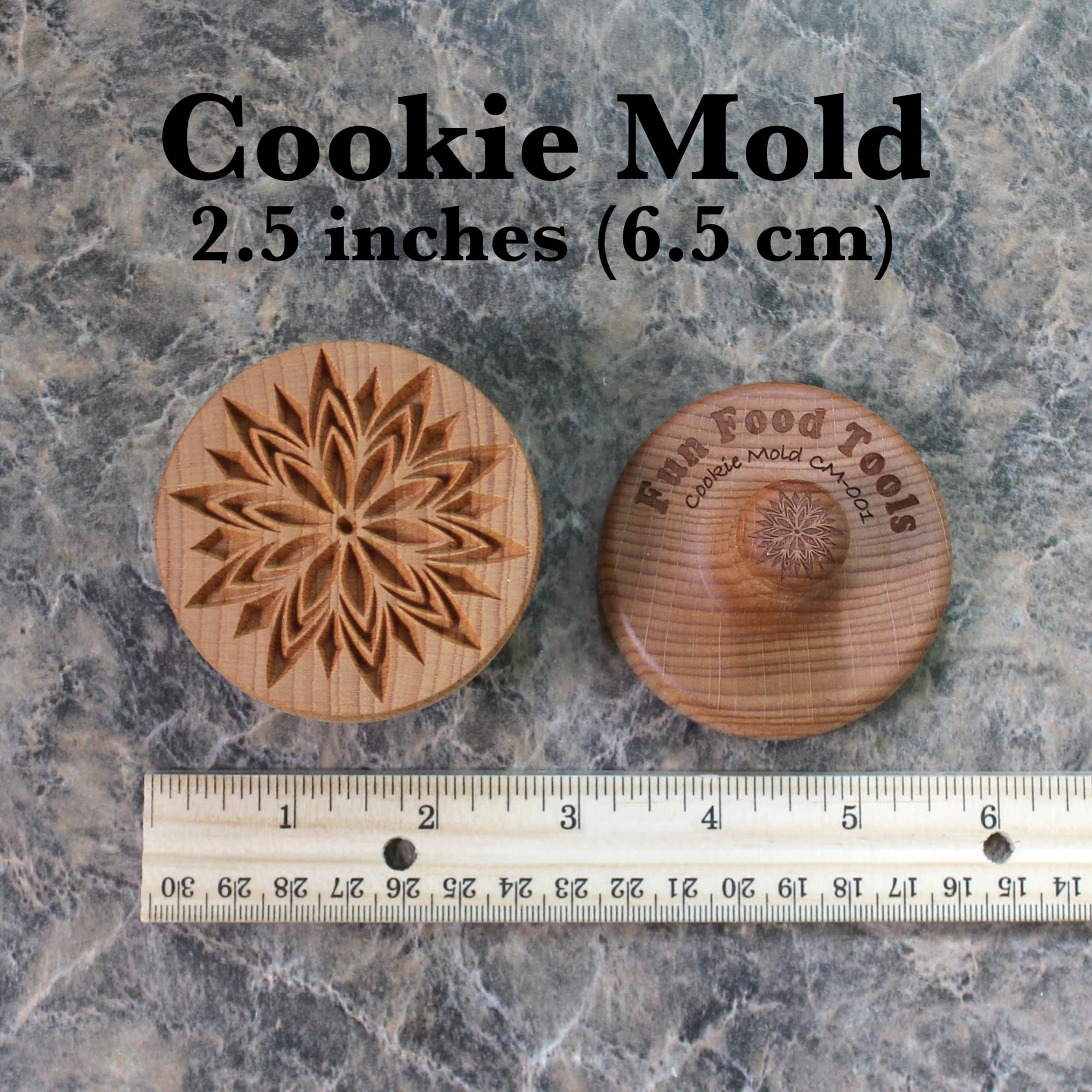 Decoración de masa para galletas, fondant y arcilla con impresión profunda.