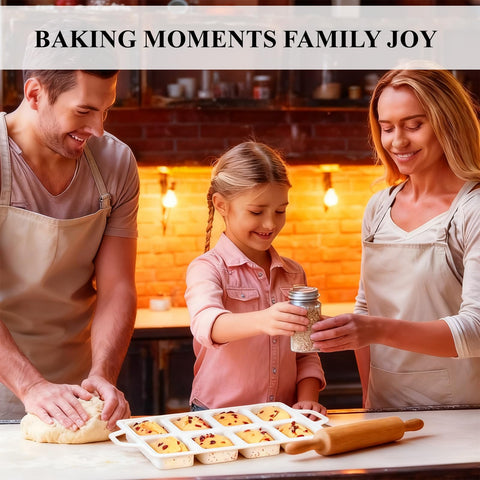 FUNBAKY Apto para horno, microondas y lavavajillas, limpieza sencilla.