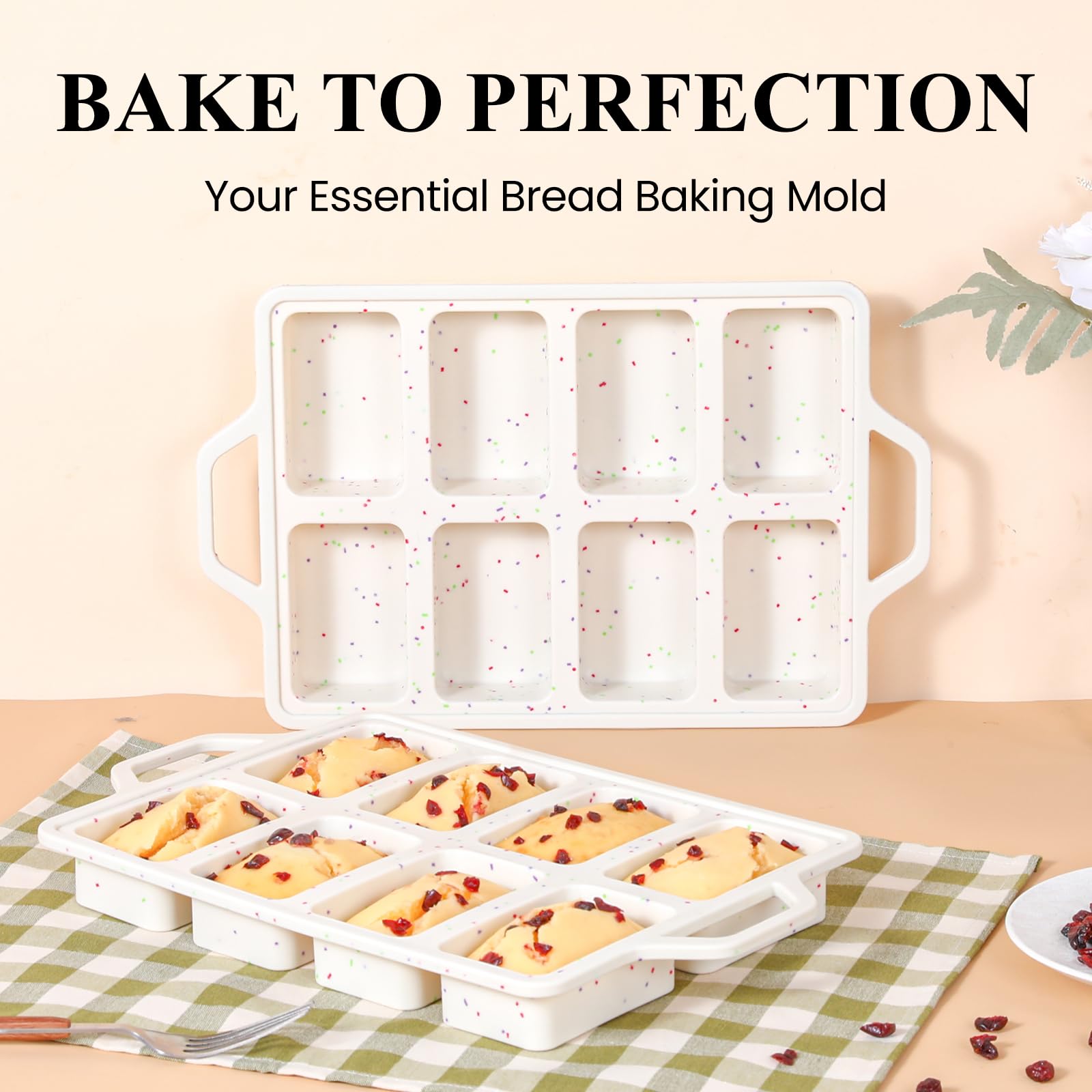 FUNBAKY Ideal para pan de plátano, meriendas caseras y desayunos.