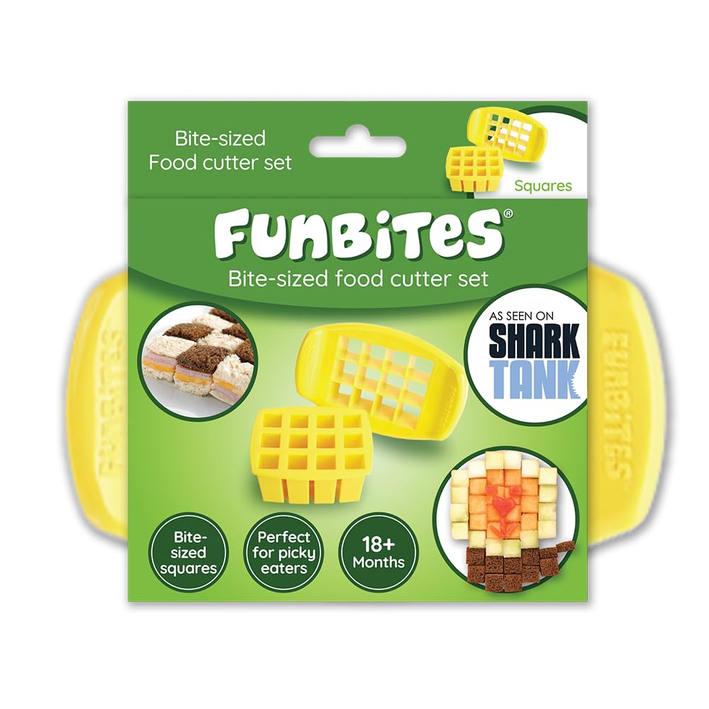 FUNBITES cortador sándwich niños para meriendas divertidas y fáciles.