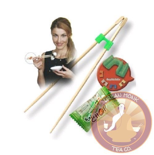 FunChop: ayudante de palillos para niños y adultos, facilita practicar y comer con palillos