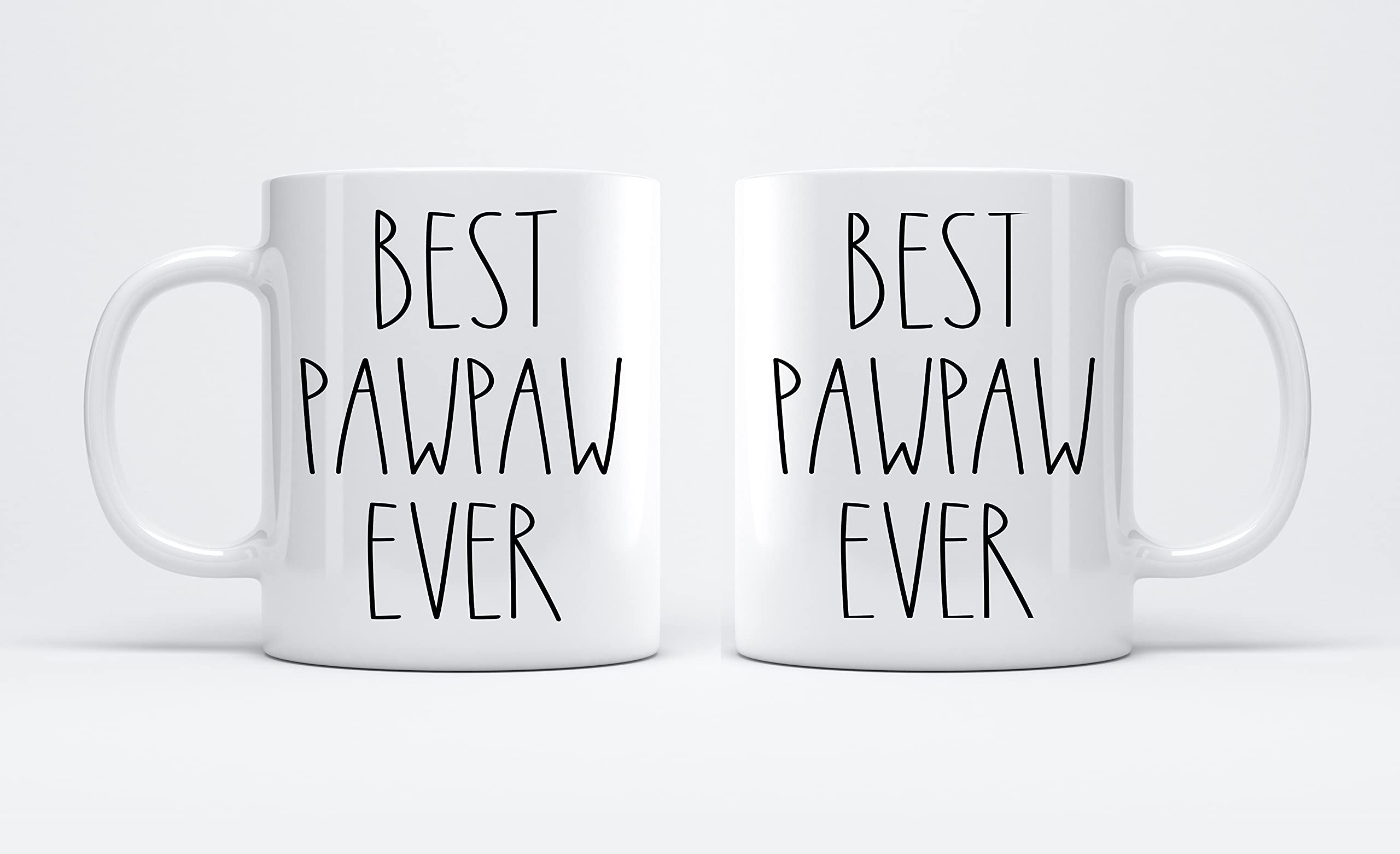 FundingCharlee Best Pawpaw Ever taza, asa detalle, duradera para uso diario