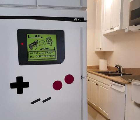 FridgeBoy de Fun Fridges: decoración de frigorífico para una experiencia de juego
