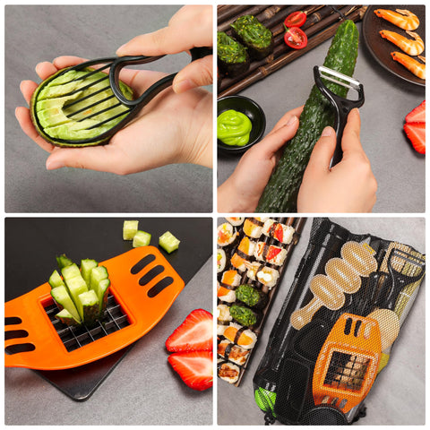 FUNGYAND moldes animal: sushi creativo para presentaciones divertidas.