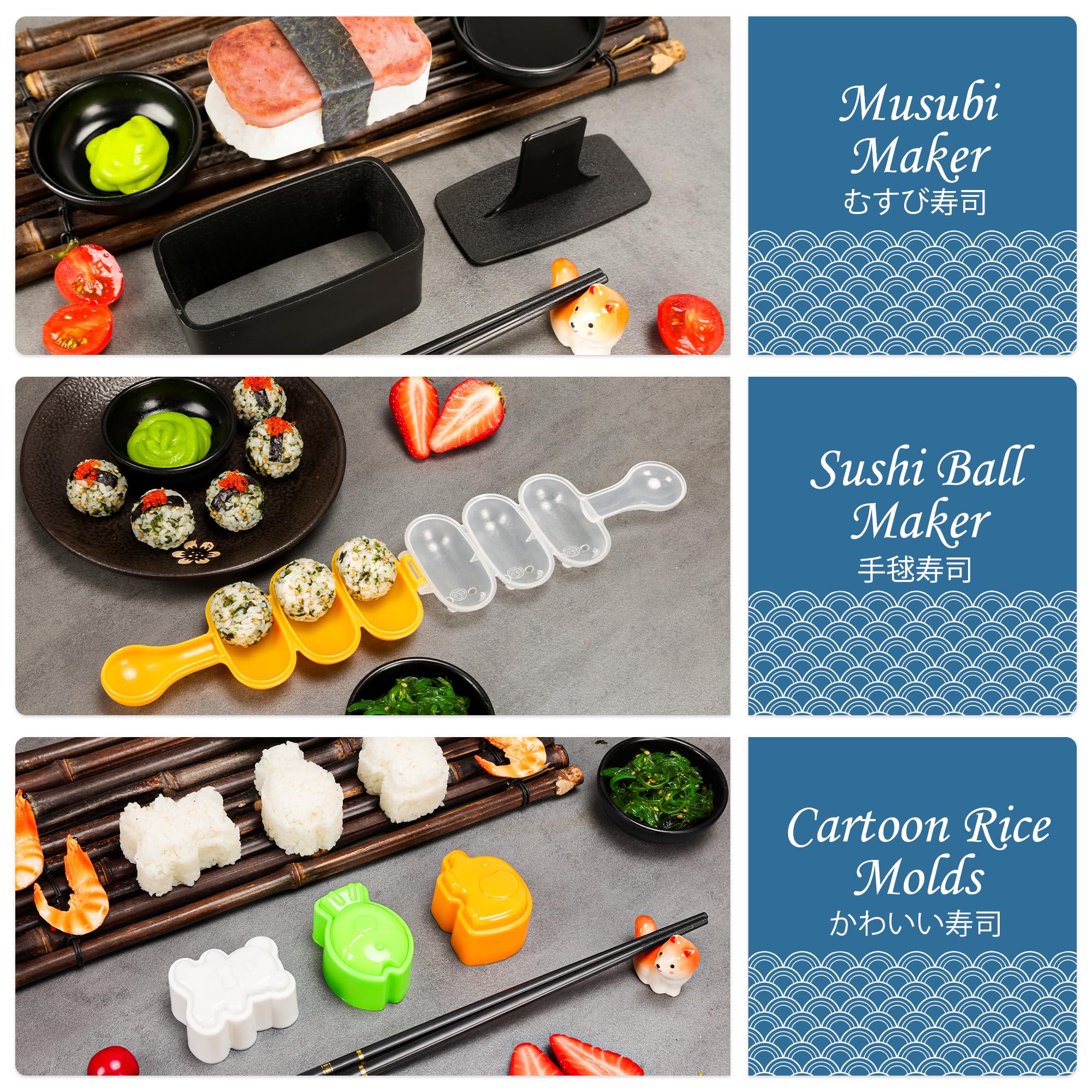 FUNGYAND moldes temaki: conos fáciles para temaki deliciosos.