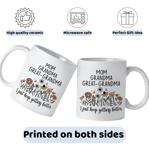 Taza FUNITZ de uso diario en cerámica de 11oz