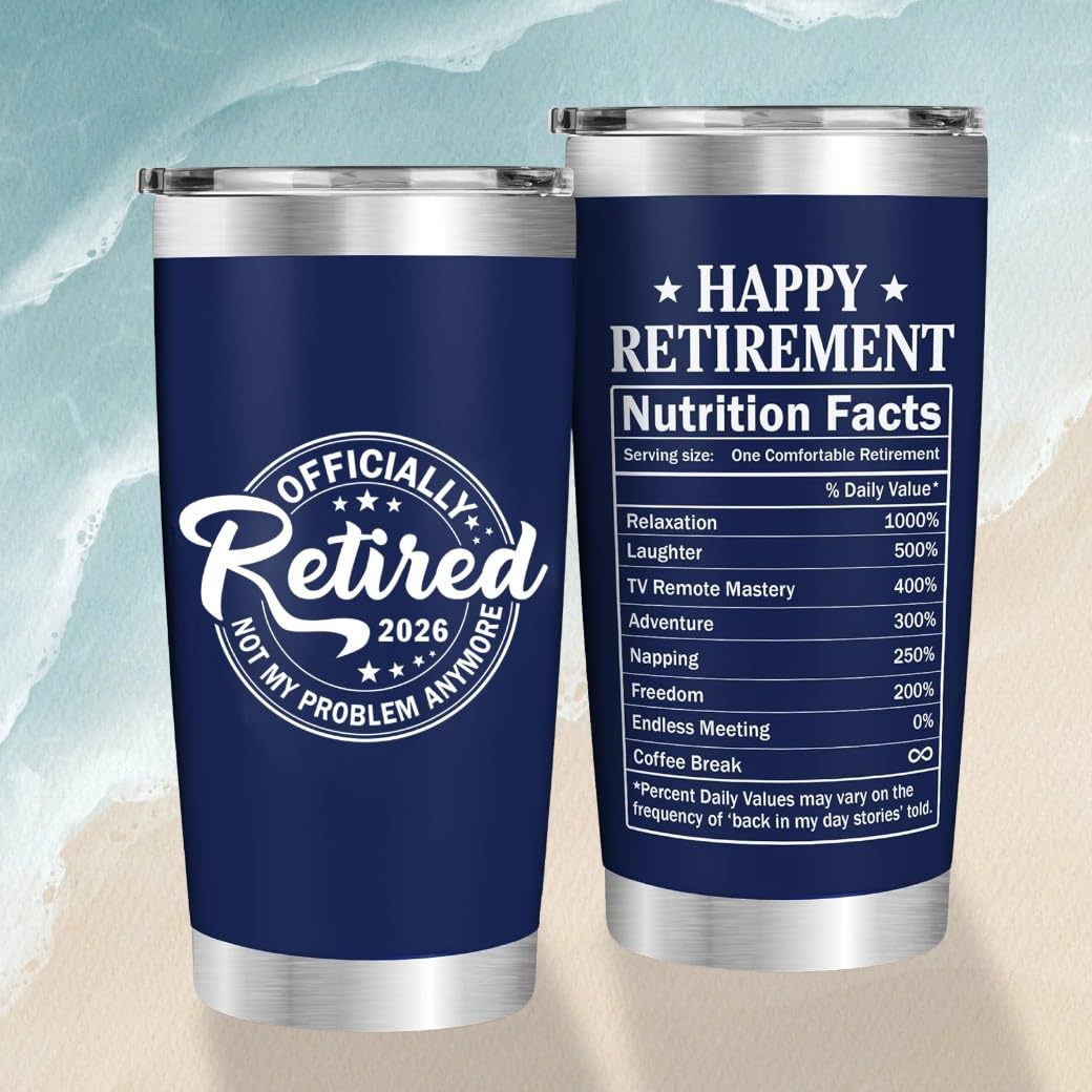 Taza FUNITZ navy de 20 oz, ideal para uso diario.