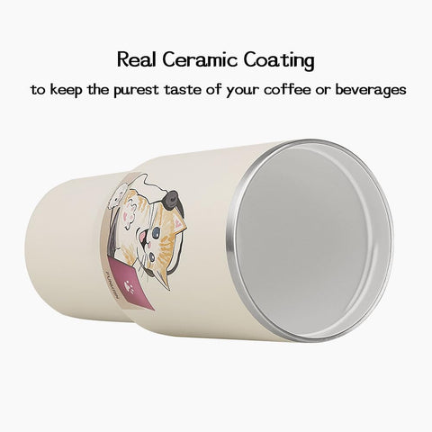 Funkrin Taza 2 en 1 con boquilla y paja integrada para beber con comodidad.