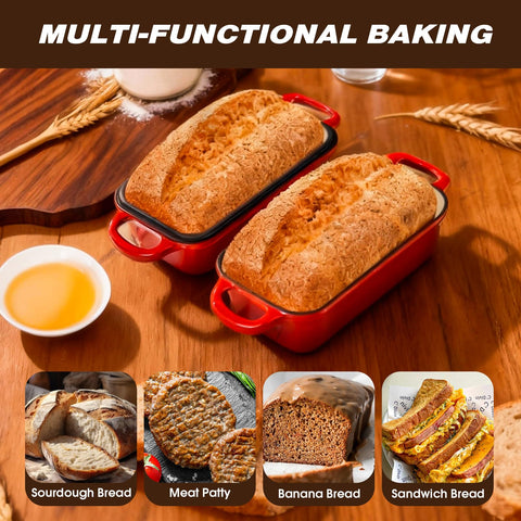 FUNKYLEE Sistema horno holandés esmaltado, calor distribuido de forma uniforme.