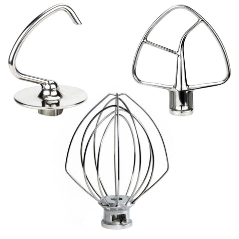 Funmit batidor de alambre K45WW en acero inoxidable para aire batido.