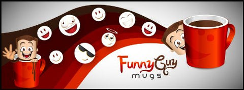 Funny Guy Mugs: en mano, perfecta para beber bebidas calientes