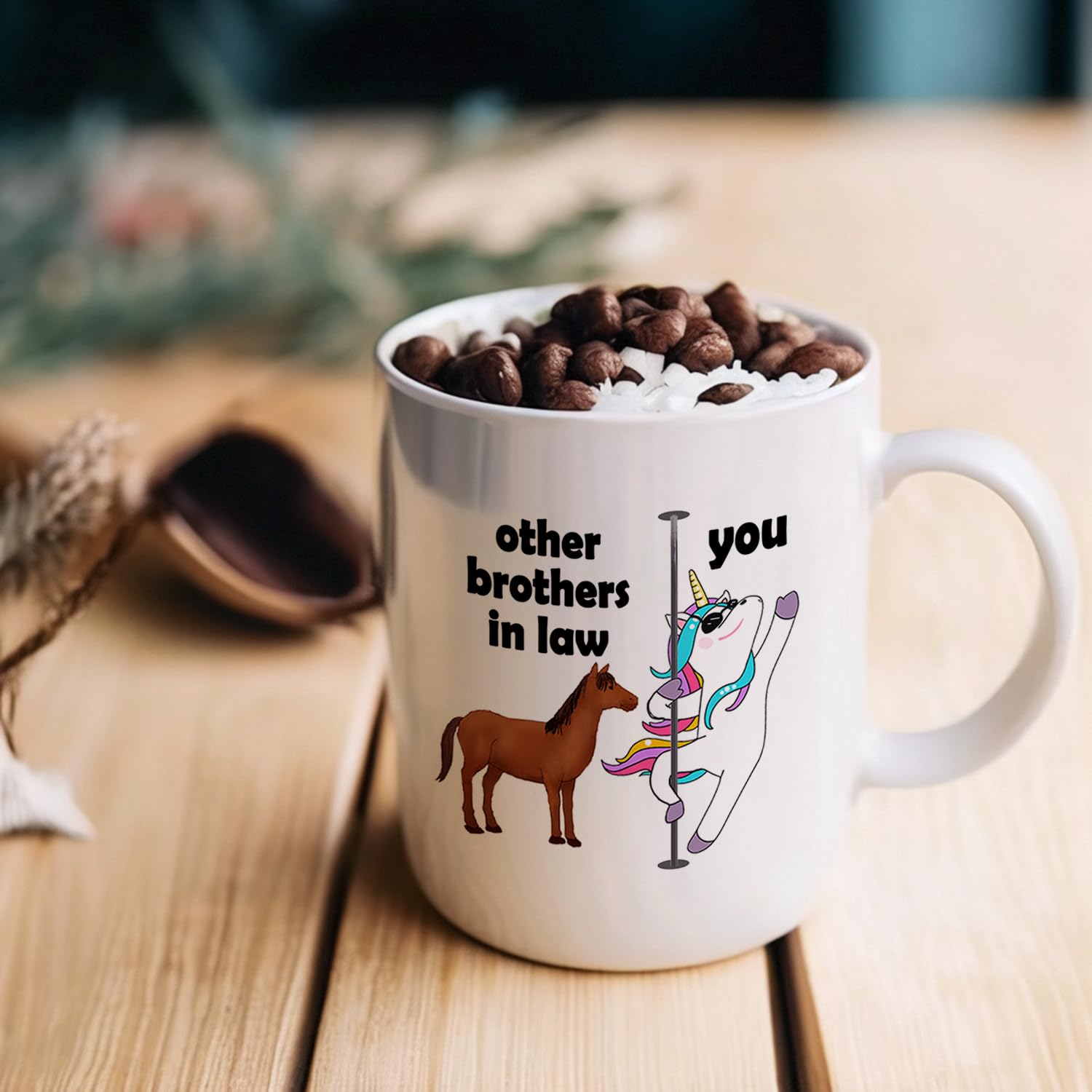 Taza FUNNY KIDS' HOME apta para microondas, útil en casa.