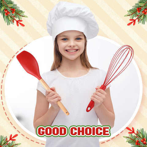 Conjunto navideno rojo Funnymoom para regalo de cocina