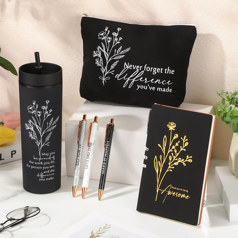 Estuche de maquillaje lona negro Funnymoom, resistente y práctico