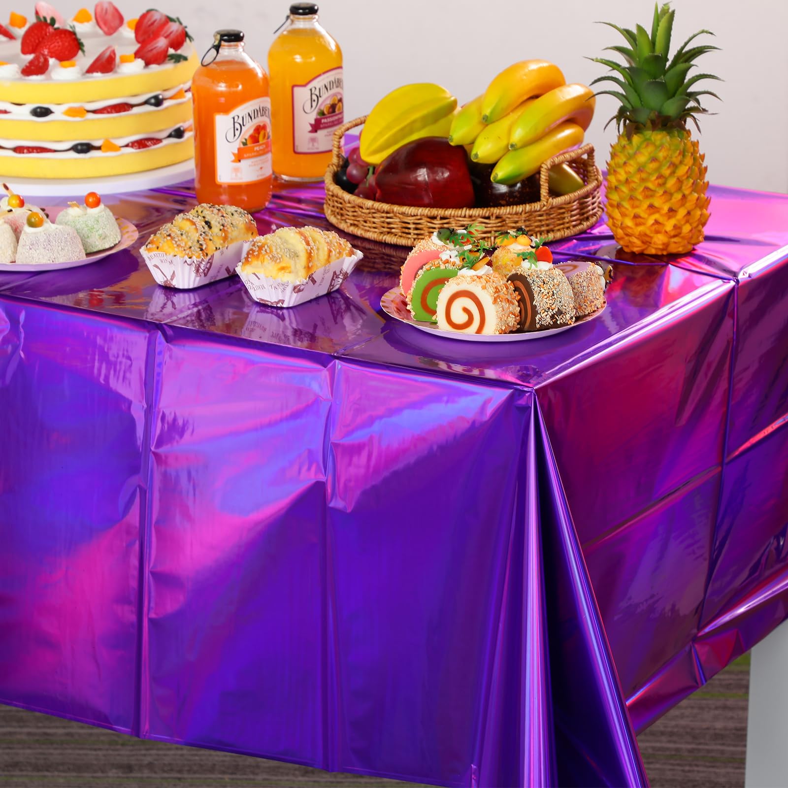 FunnyPars mantel desechable facilita la limpieza tras la fiesta