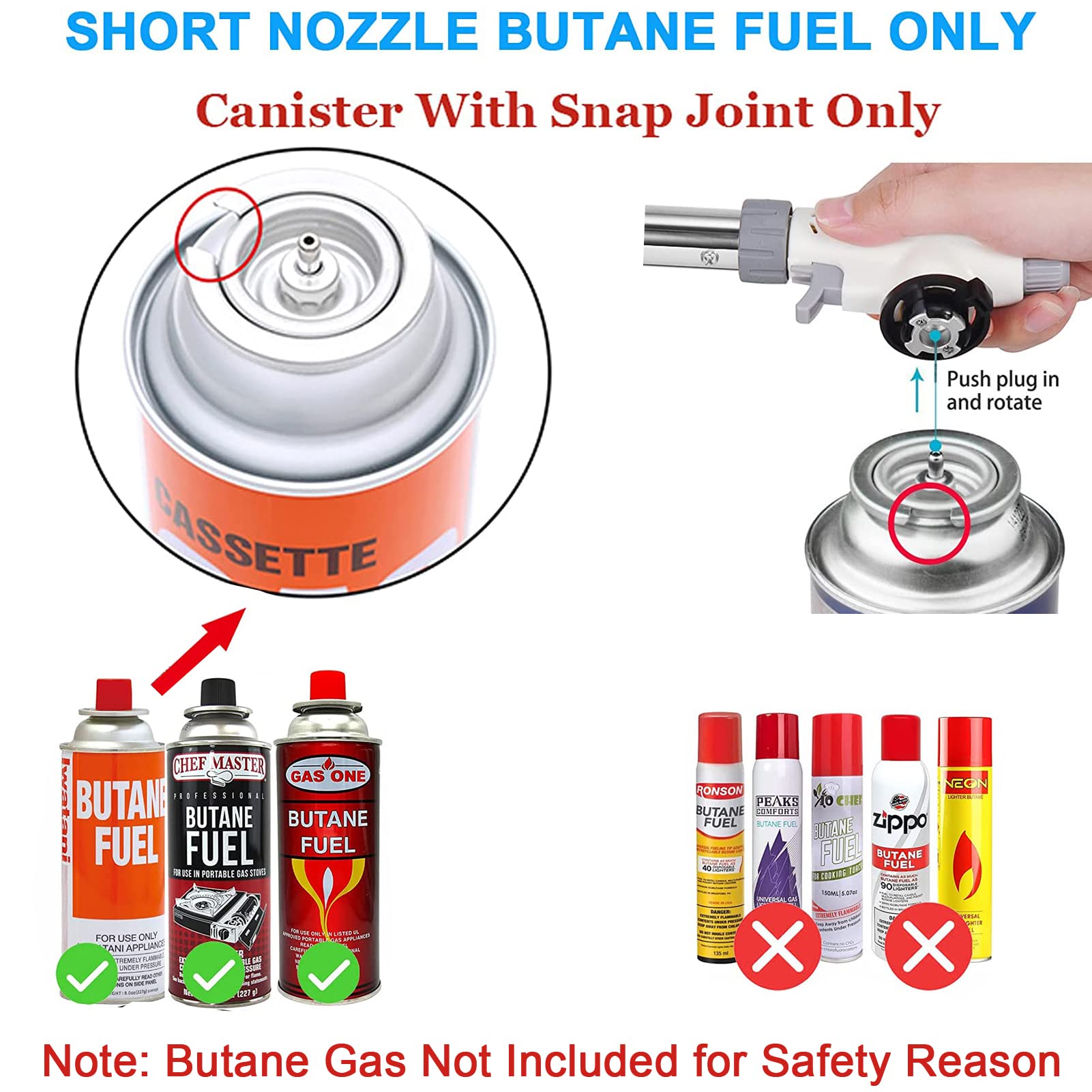FunOwlet soplete para asar carne con dorado uniforme