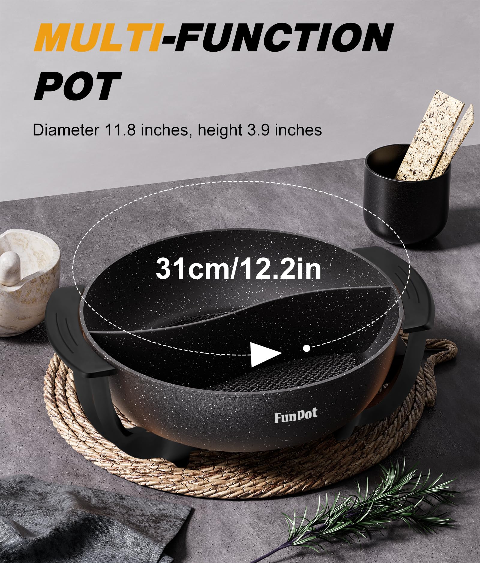 FunPot, capacidad de 6 litros ideal para servir a varias personas.