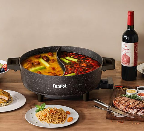 FunPot recubrimiento diamante antiadherente para fácil desmoldeo.