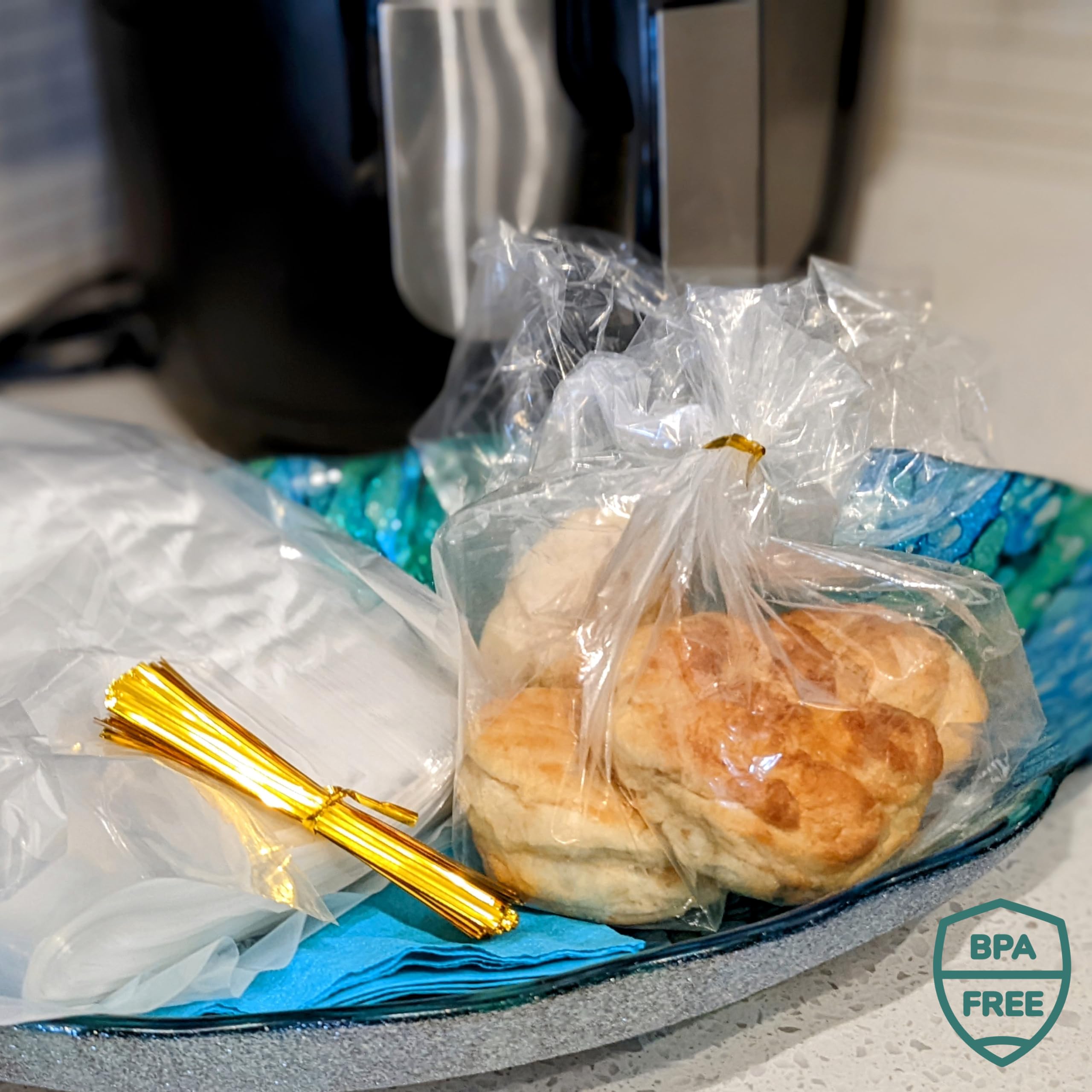 Regalo perfecto para panaderos con FUNSTITUTION bolsas para pan en casa 10x22