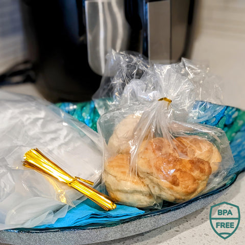 Regalo perfecto para panaderos con FUNSTITUTION bolsas para pan en casa 10x22