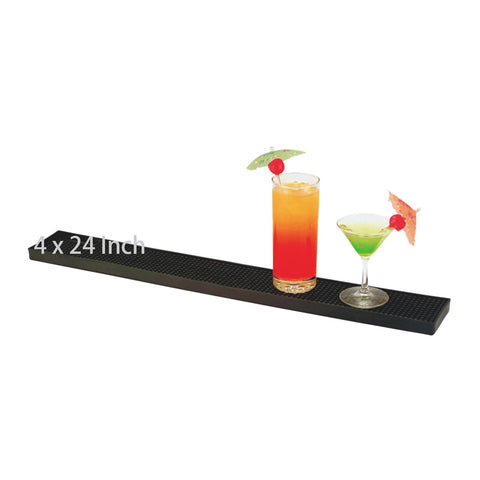 FUNSUEI tapete barra duradero y flexible; soporte estable para bebidas.