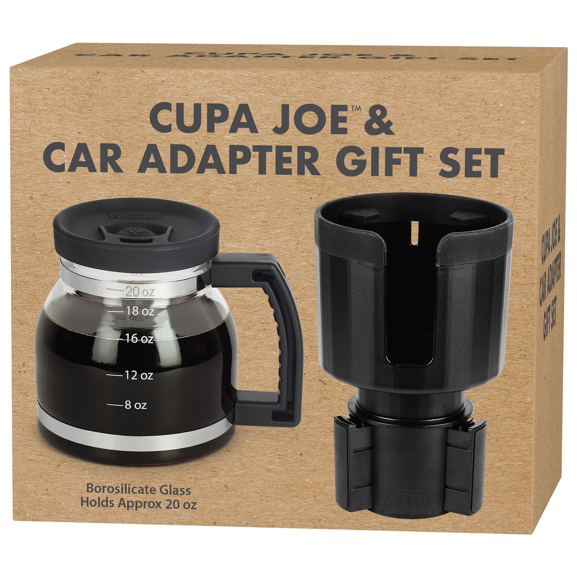 Funwares Cupa Joe, taza gigante 20 oz para café abundante en casa u oficina