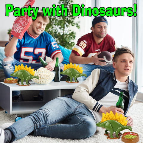 Funwares Nachosaurus para fiestas, aporta diversión.