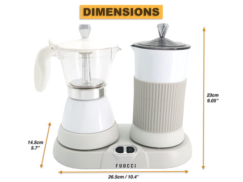 FUOCCI Moka Eléctrica, regalo ideal para amantes del café.