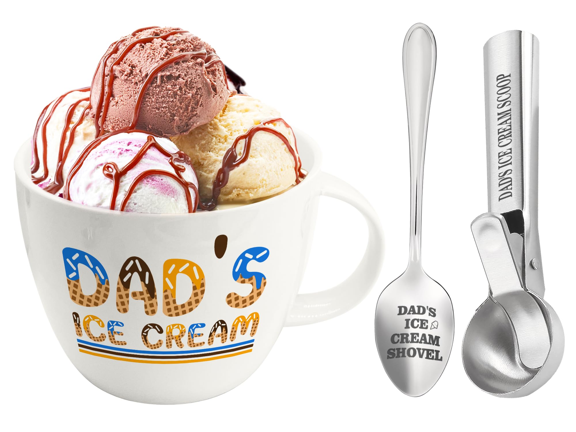 FUTBU tazón helado para papá, ideal para postre familiar
