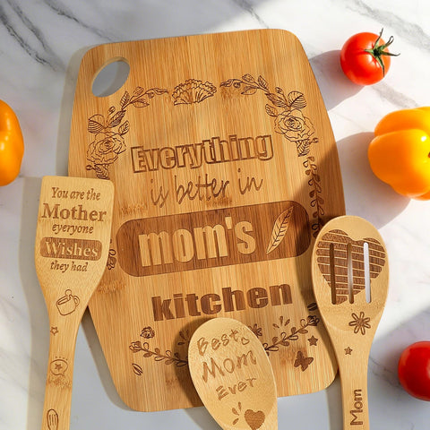 Futricy cuchara espátula de madera, facilita cocinar y servir sin rayar utensilios