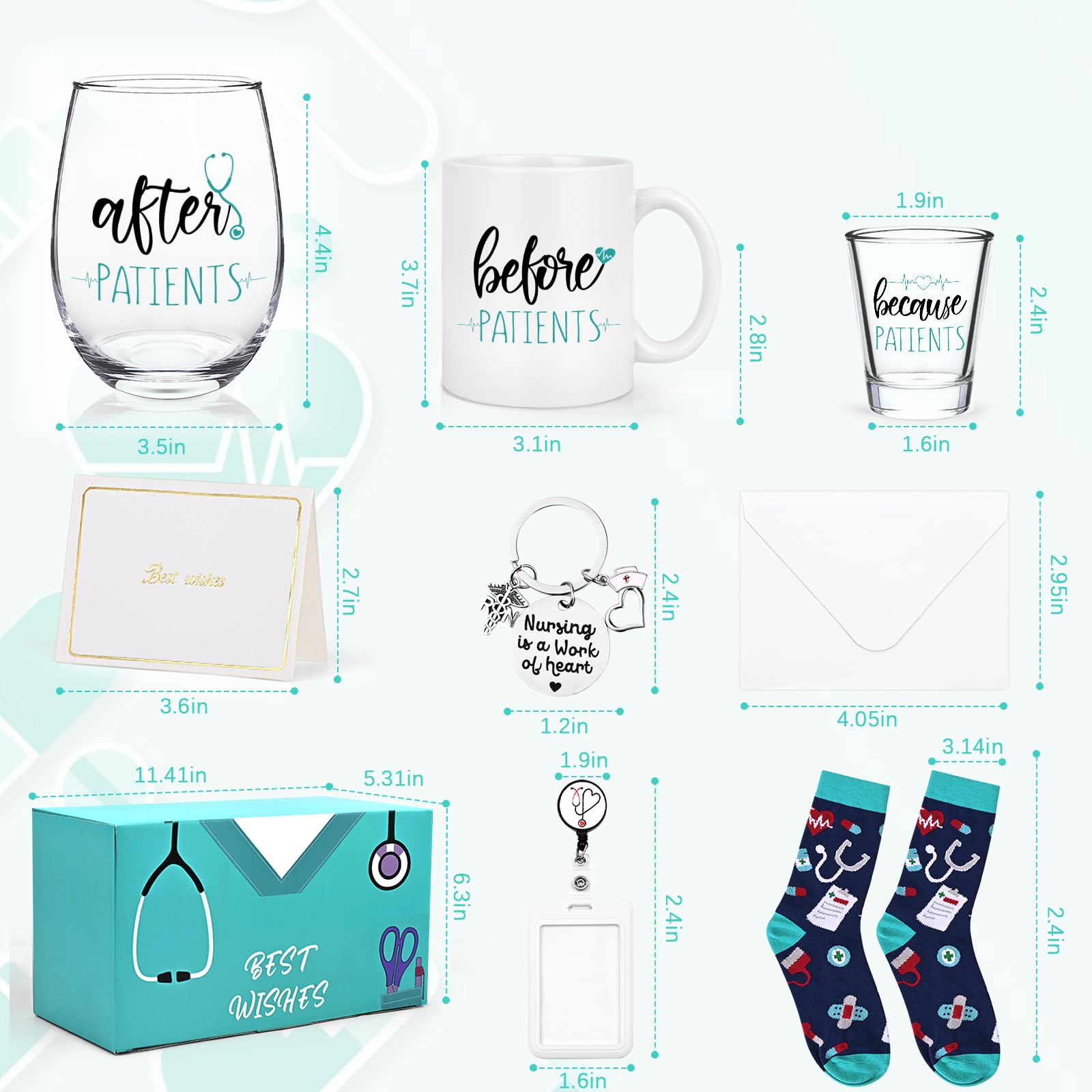 Conjunto regalo enfermera Futtumy ideal para agradecer