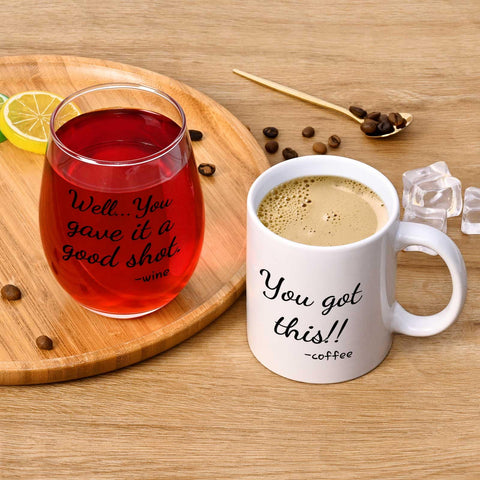 Conjunto regalo inspirador de Futtumy para ocasiones especiales.