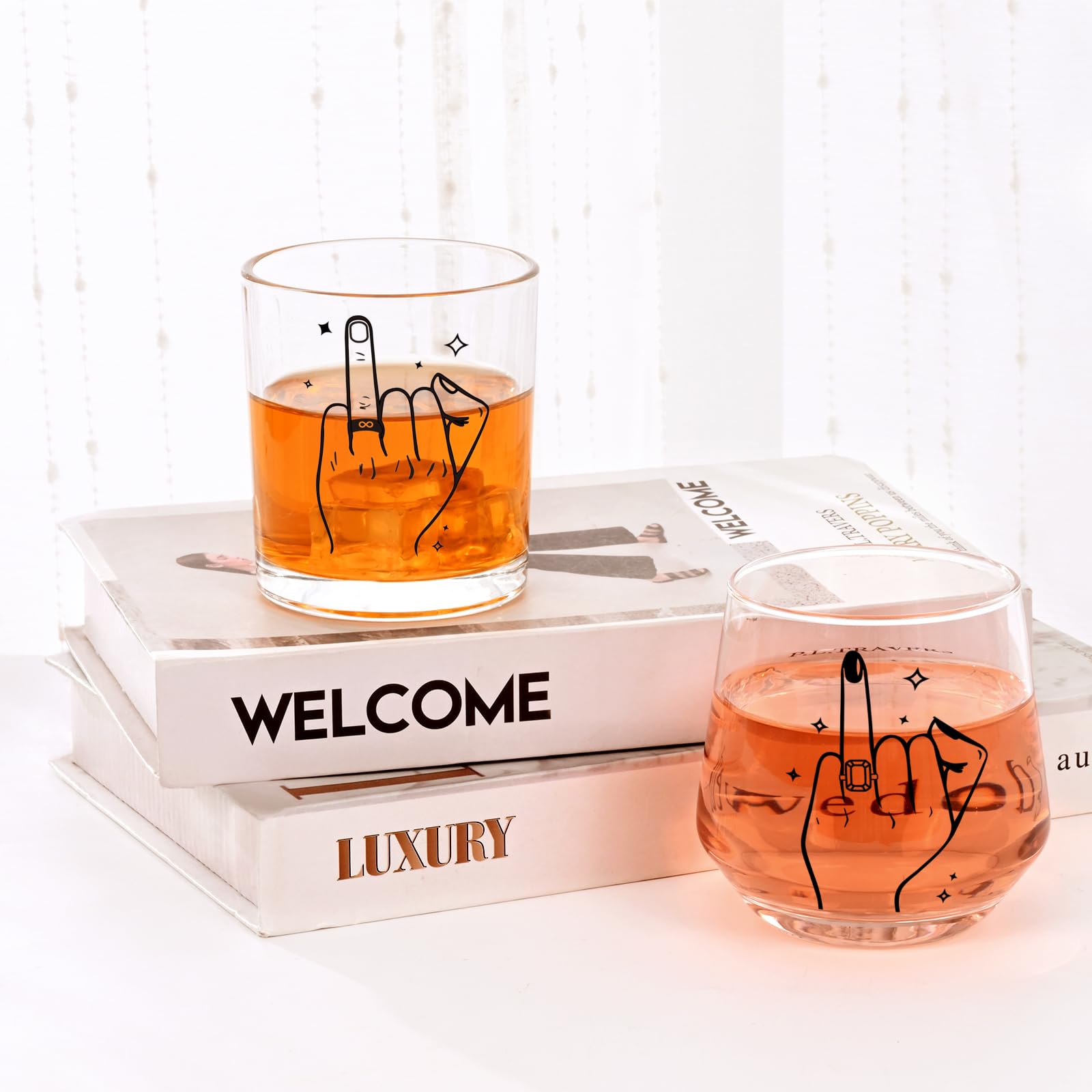 Copa de whisky Futtumy, diez onzas para degustación