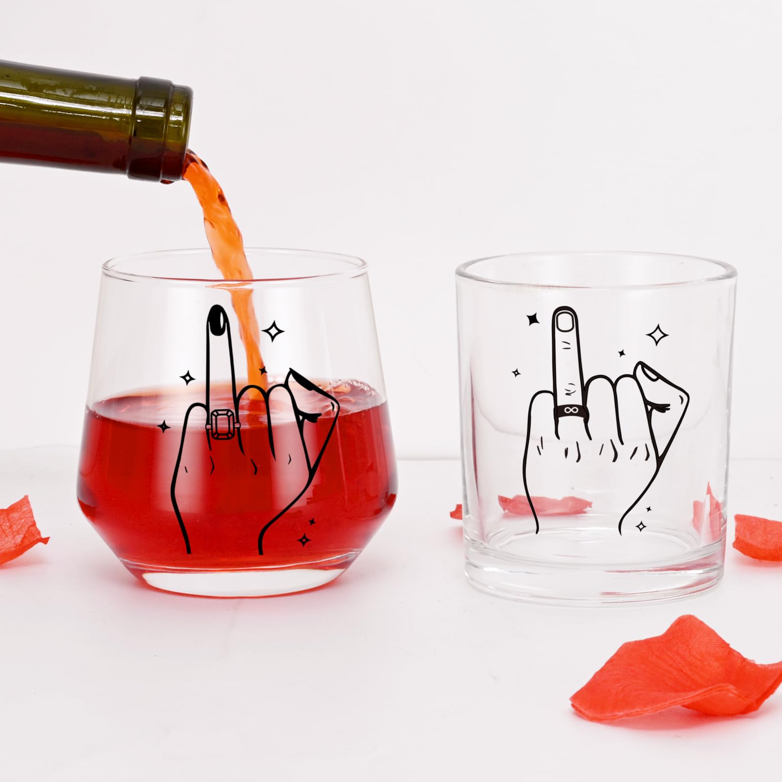 Copas divertidas Futtumy para pareja, perfectas para celebraciones