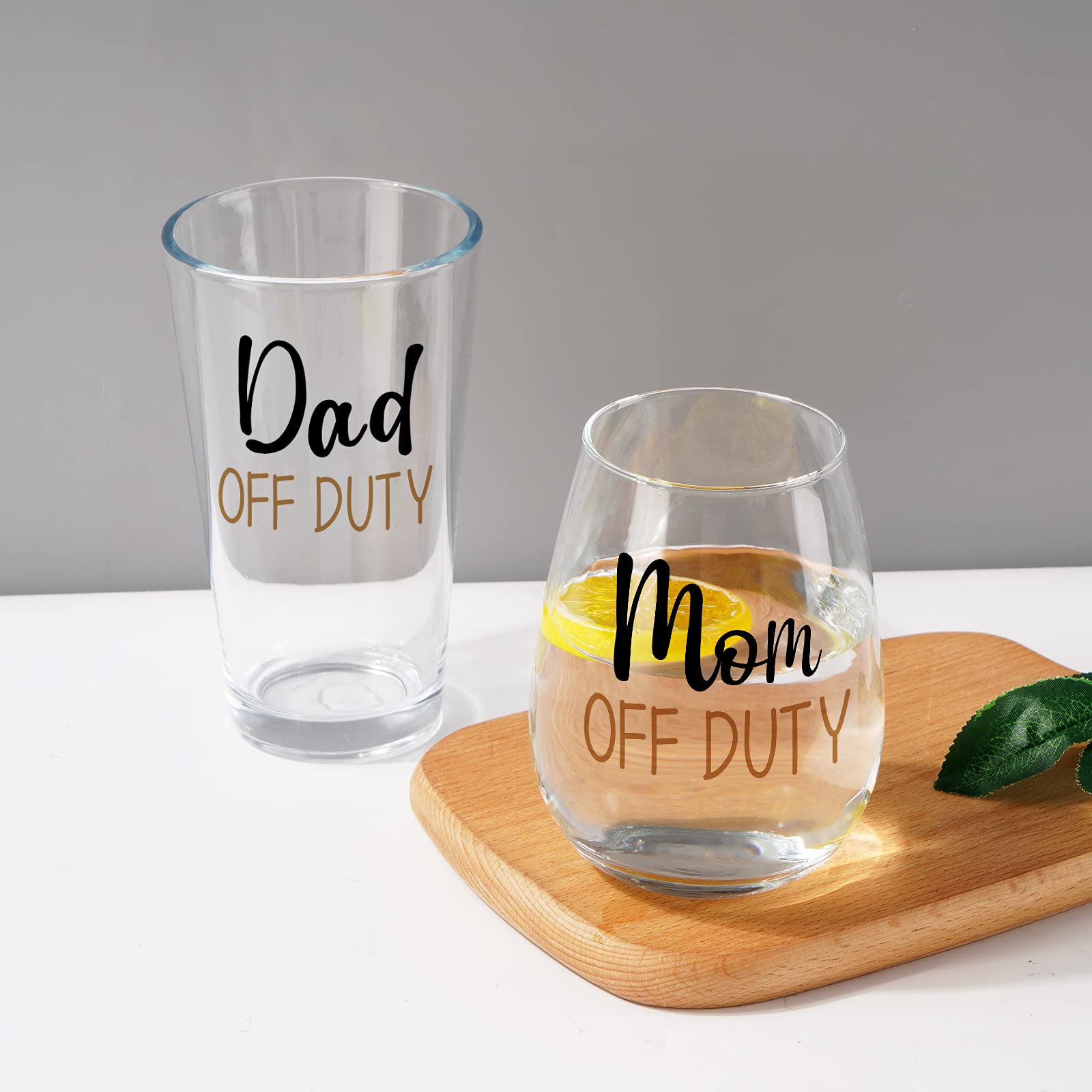 Futtumy juego de vasos para pareja: regalo práctico y divertido.