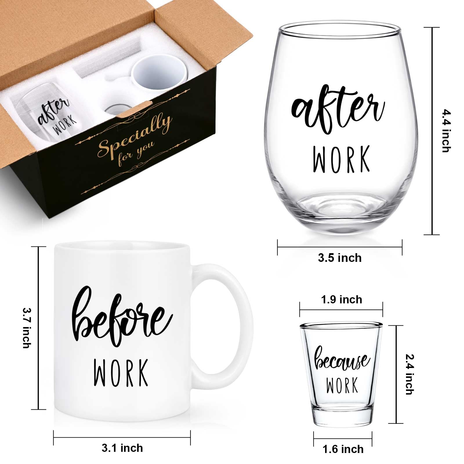 Vaso de vino Futtumy para relajarse tras la jornada