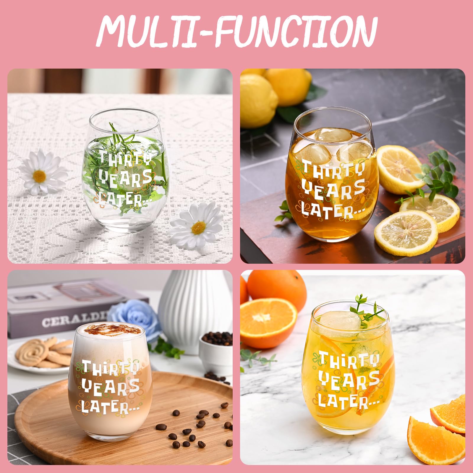Uso multifuncional de Futtumy para agua, jugo o café.