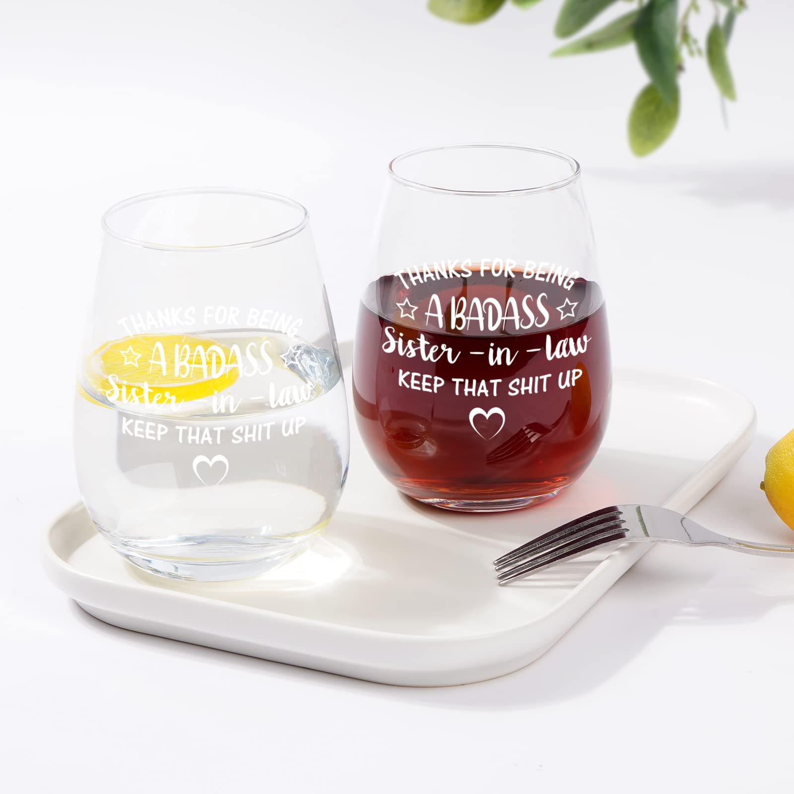 Vaso vino sin tallo Futtumy, vidrio de alta calidad para menos roturas.